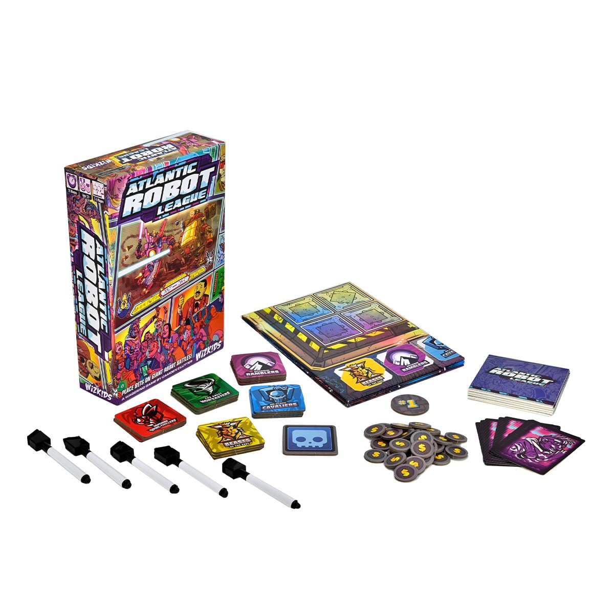 Amazon.com: WizKids Atlantic Robot League : Toys & Games